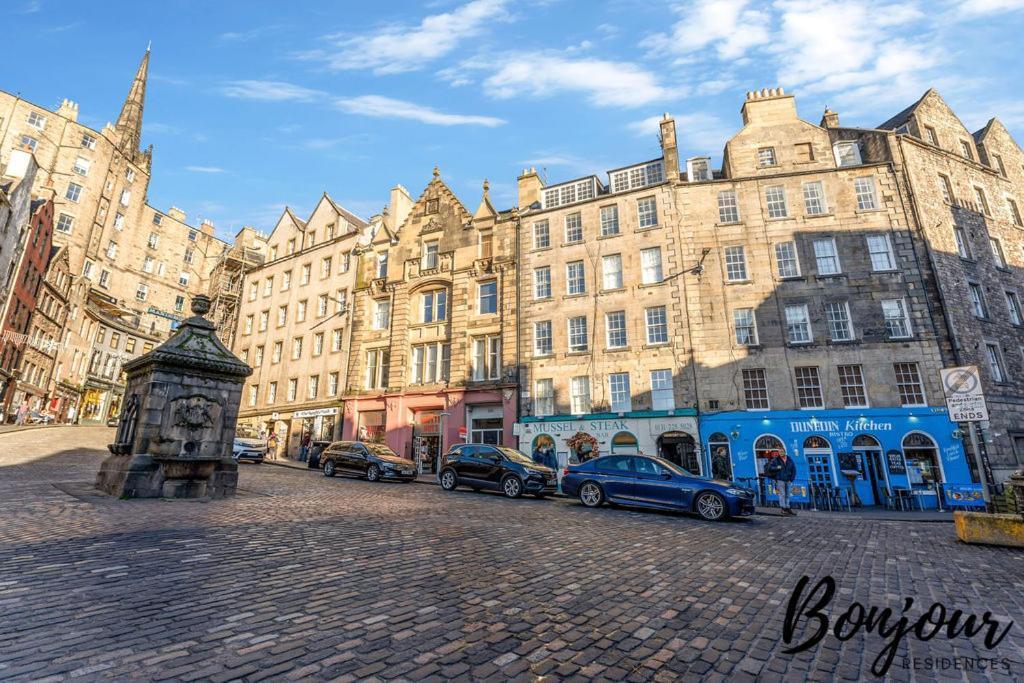 Spacious 2Br-2Ba - Grassmarket - Free Parking By Bonjour Residences Edinburgh Ngoại thất bức ảnh